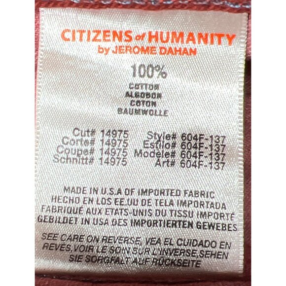 COH Citizen Of Humanity Thompson Medium Men's Jeans Size 38 - Picture 10 of 10